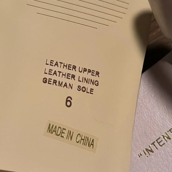 Intentionally Blank Flat Sandals Leather Women's Sz 6 - Picture 6 of 7